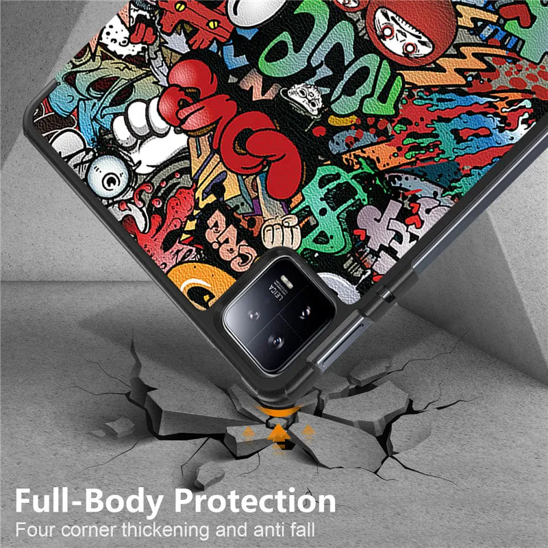 For xiaomi pad 6 case 2023 Folding PU Leather Smart Cover For Xiaomi Mi Pad 6 Tablet For Xiaomi Pad 6 Pro 11inch With Auto Wake