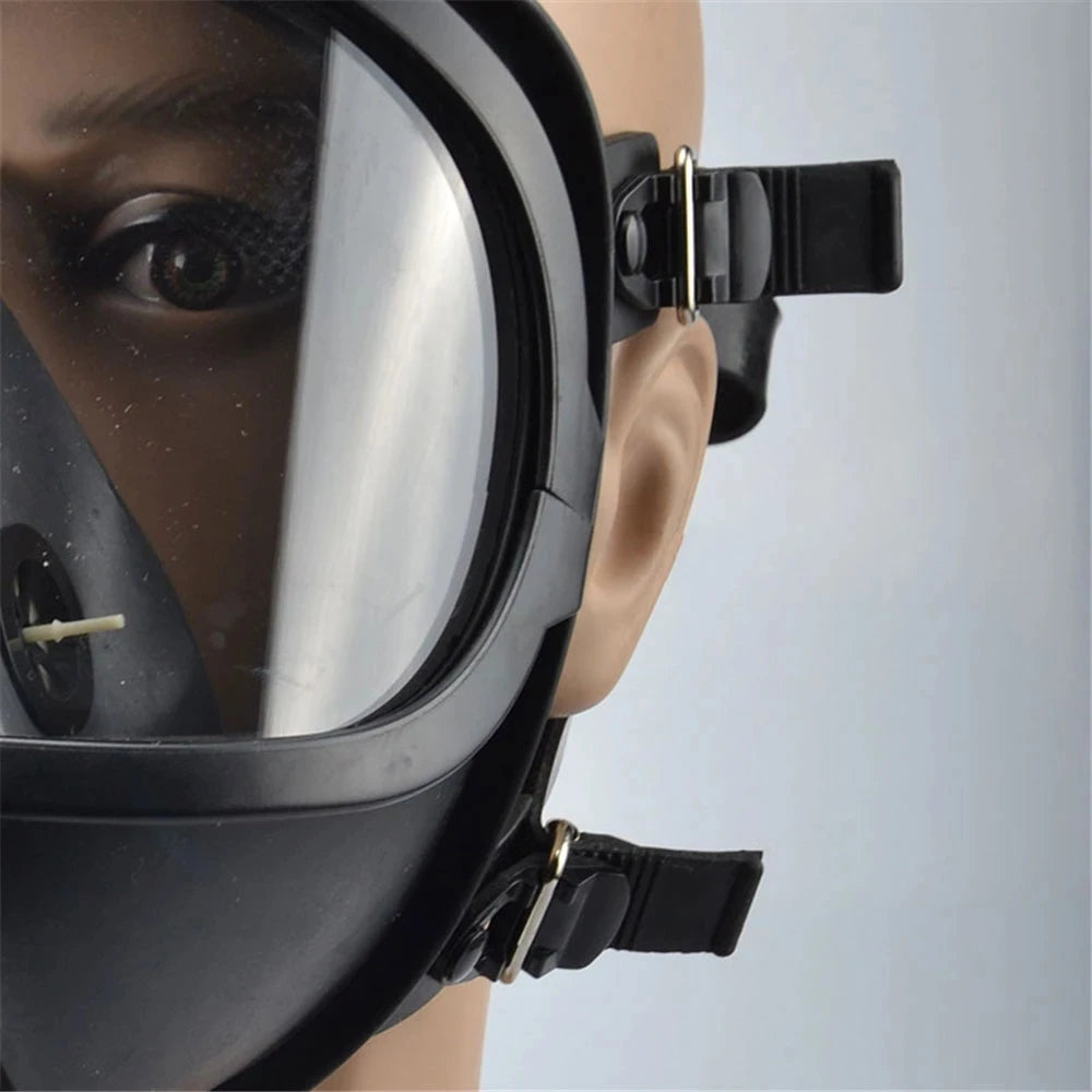 MF14 type 87 type gas mask irritating chemical dust-proof anti-pollution full-face gas mask anti-radiation mask dust-proof