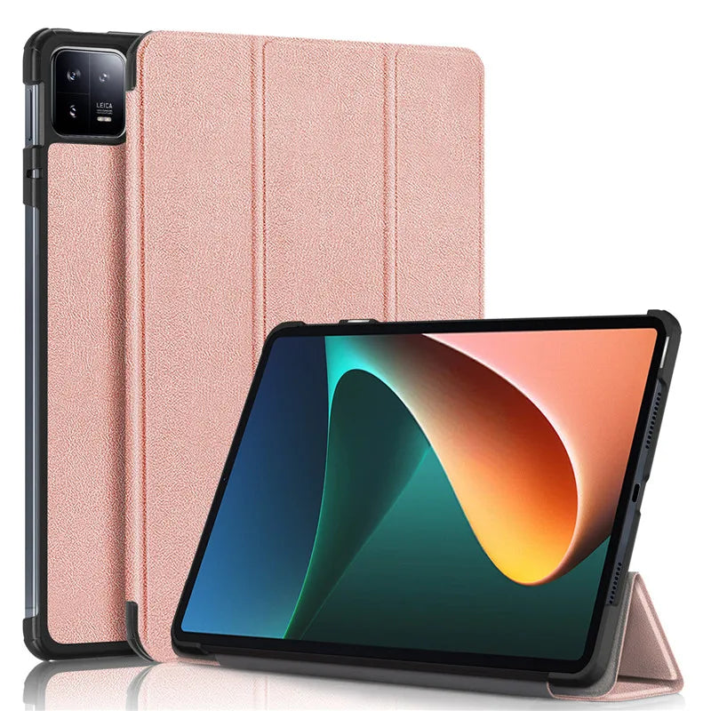 For xiaomi pad 6 case 2023 Folding PU Leather Smart Cover For Xiaomi Mi Pad 6 Tablet For Xiaomi Pad 6 Pro 11inch With Auto Wake