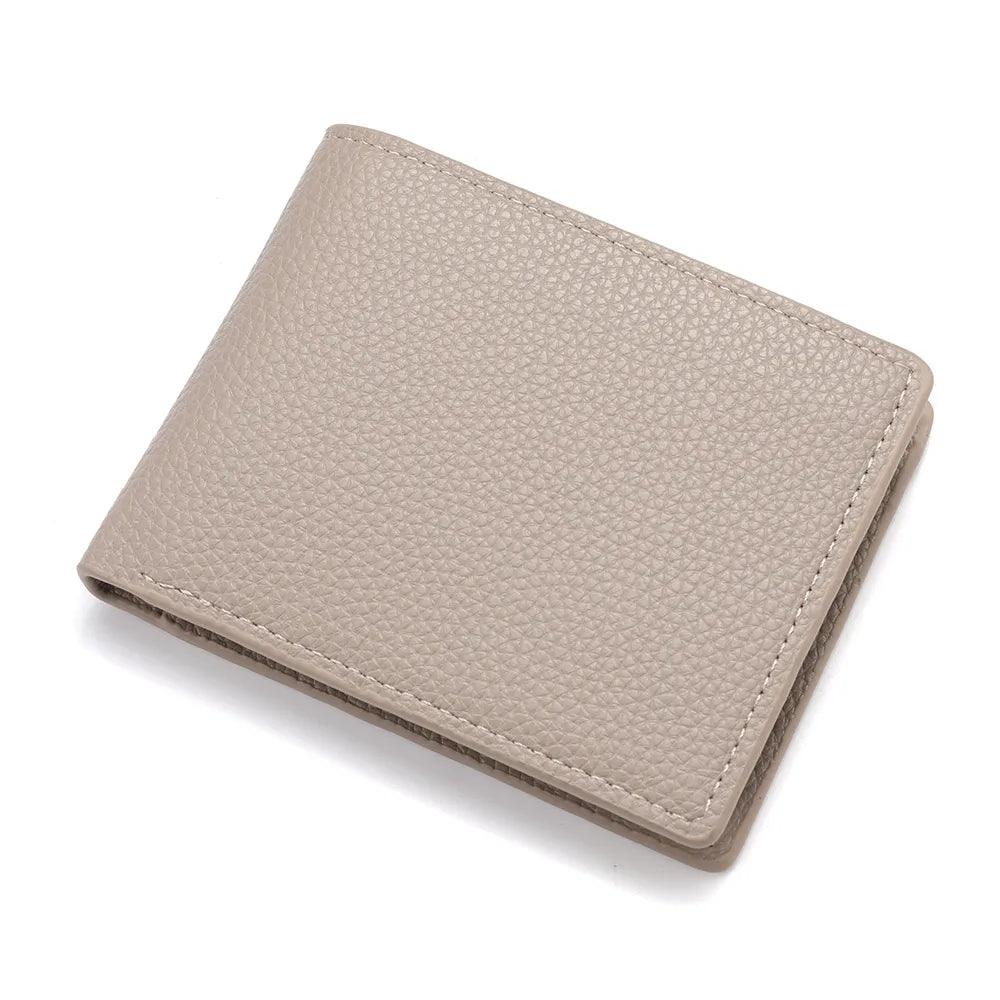 2025 New Wallet for Men, Short Men's Wallet, Dollar Wallet, Zipper Coin Pocket, Ultra-thin Men's Wallet