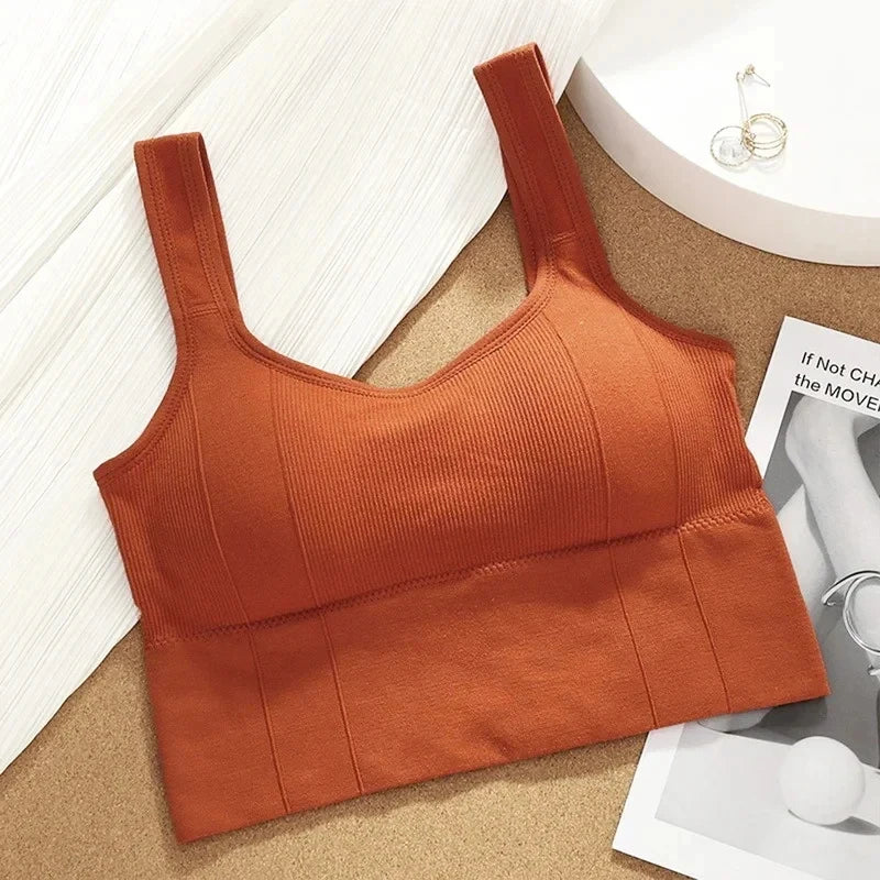 Breathable Sports Bra Anti-Sweat Fitness Top Women Seamless