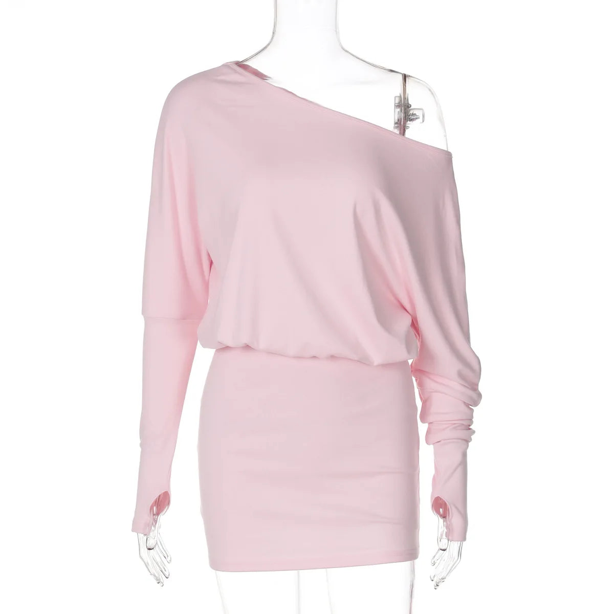Ladies Autumn New Fashion Dress Women Long Sleeve Irregular Sexy Bodycon Mini Dresses Birthday Party Clubwear Fall Outfits Y2K