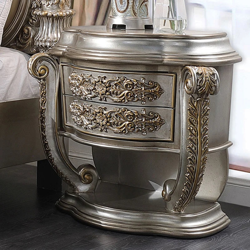Double Light Luxury Bed Wedding European Frame Apartment Wedding Bed Modern High End Design Cama De Casal Bedroom Furniture
