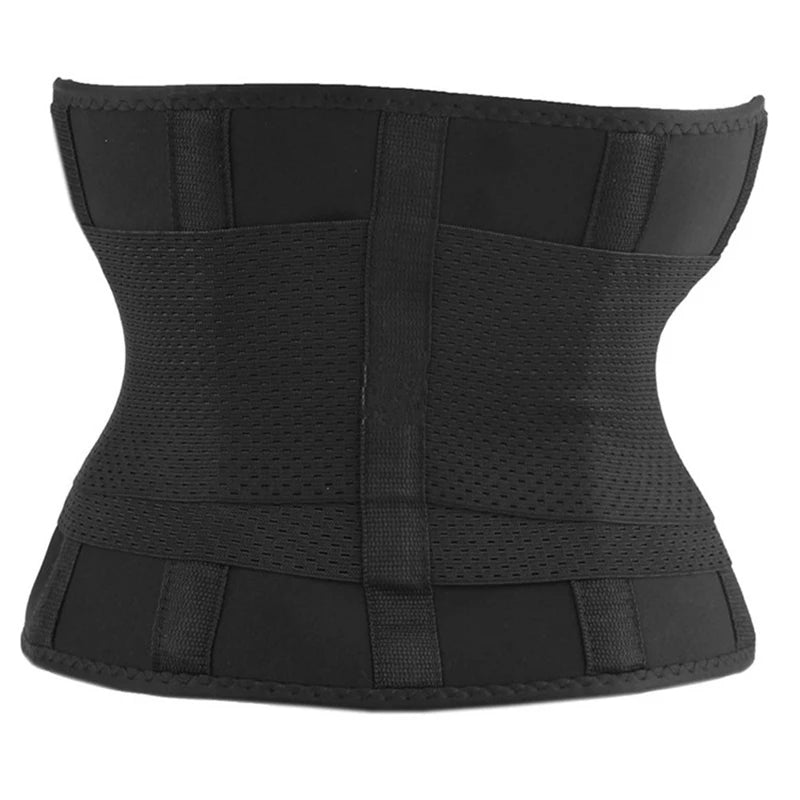 Waist Cincher Trimmer Men Waist Trainer Belt Back Support Wrap Fitness Gym Body Shaper Belt Slimming Belly Corset Workout Girdle