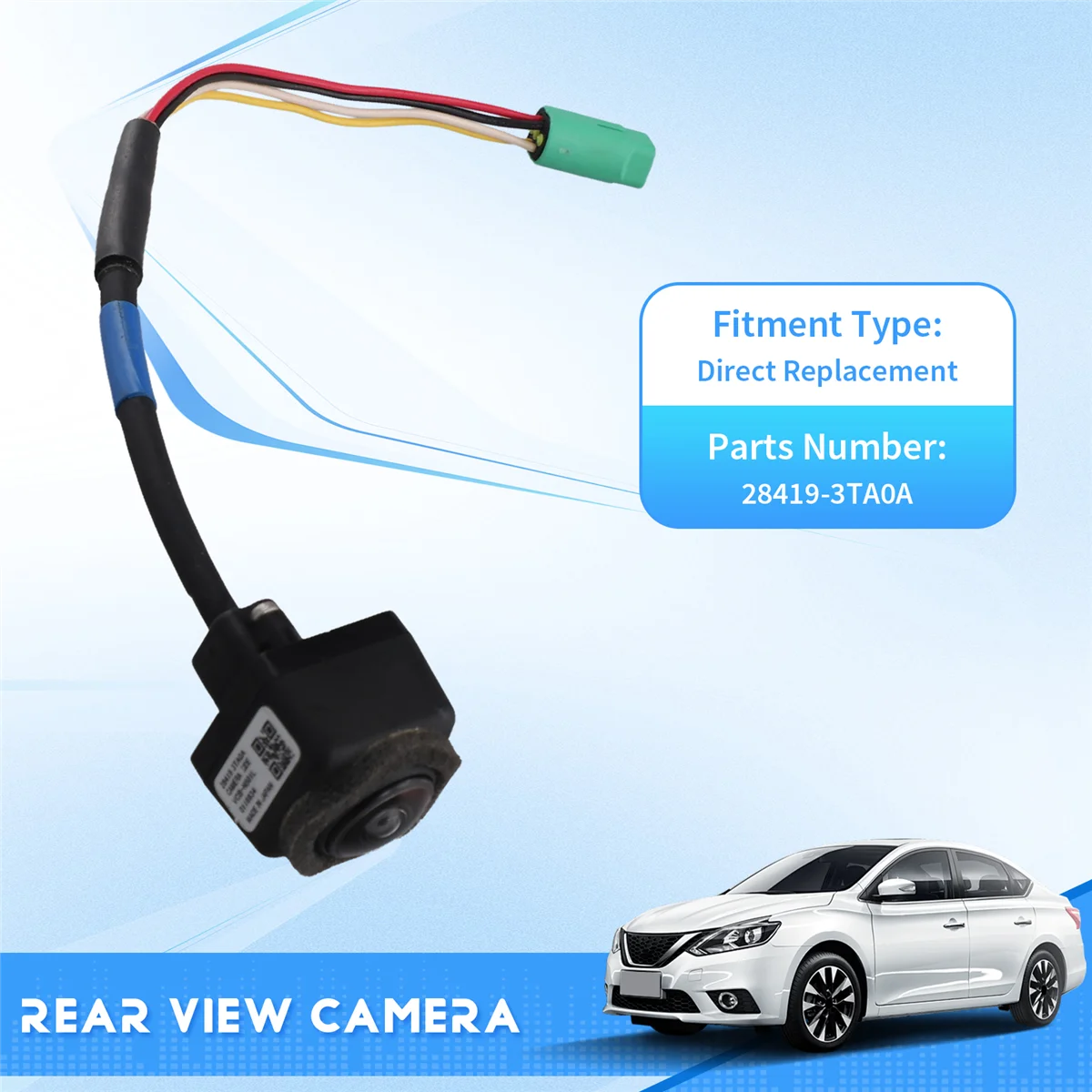 284193TA0A Rear View-Backup Camera Parking Assist Camera for Nissan-A77Q