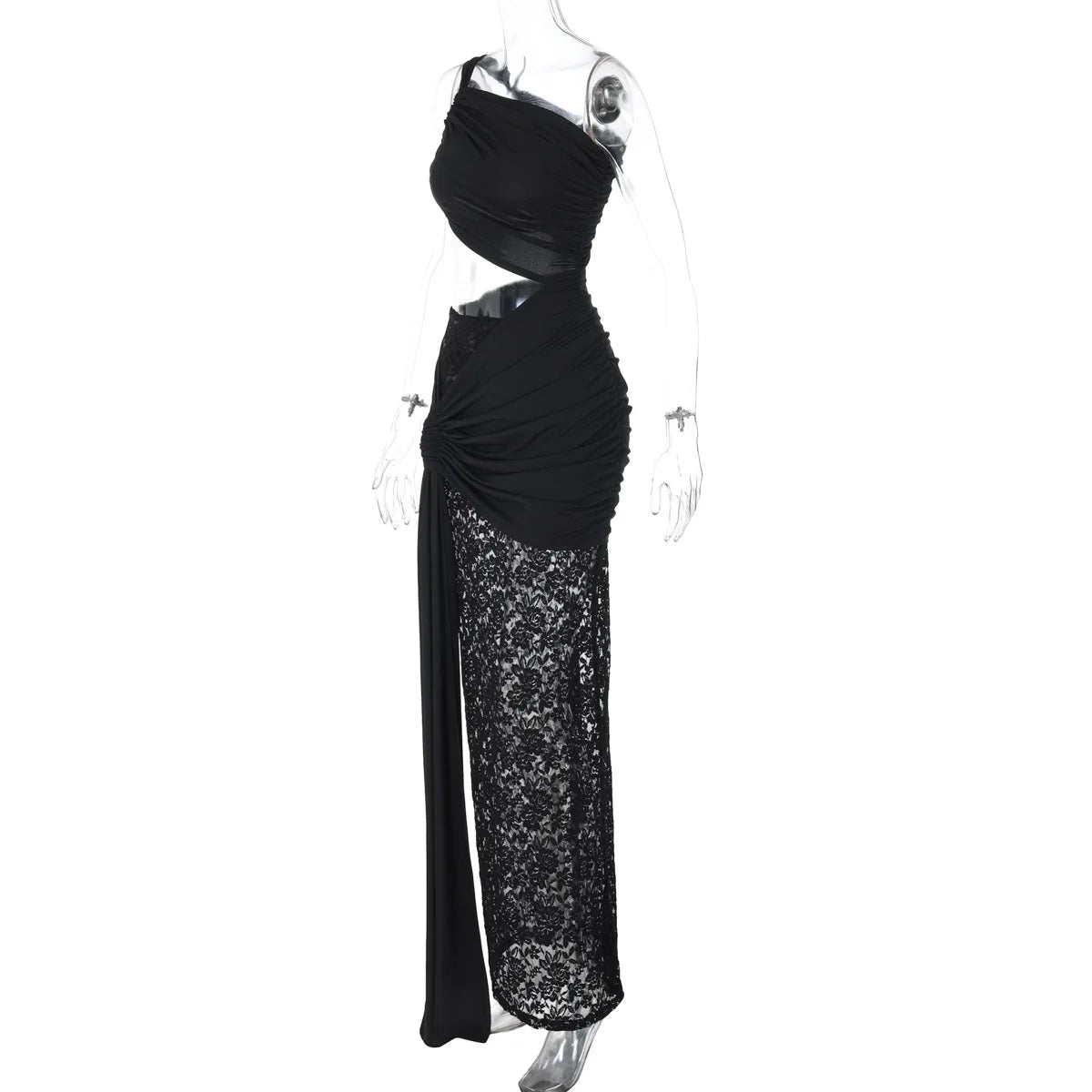 Ladies Summer 2 Pieces Set Women Sleeveless Backless Strap Spit Crop Top Side Slit Slim Long Skirt Evening Party Club Streetwear