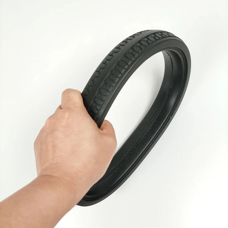 Stroller Wheel Tire For Uppababy Cruz V2 Pushchair Front Or Back Wheel PU Tubeless Tyre Cover Baby Buggy Replace Accessories