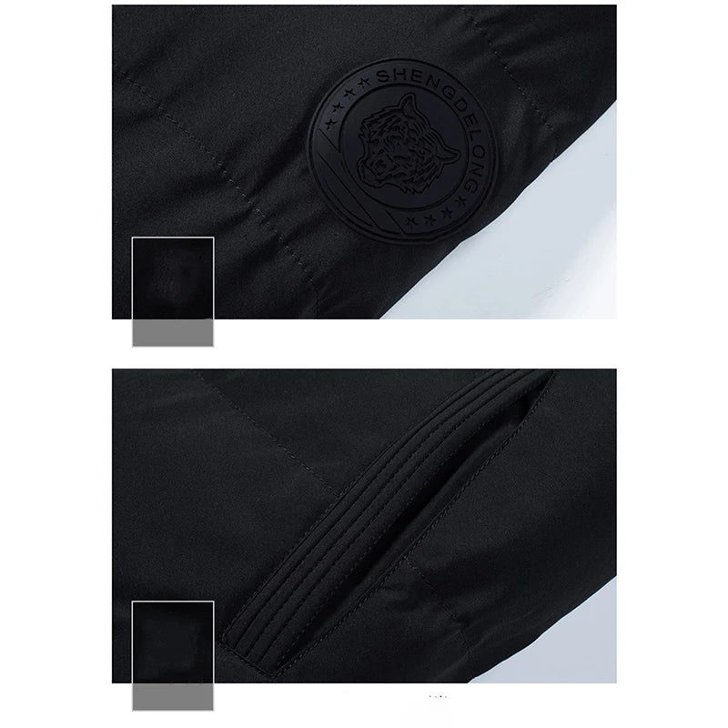 Customized Men's Winter Jacket New Parka Jacket Men's Windproof Thick Warm Man's Parka S-5XL