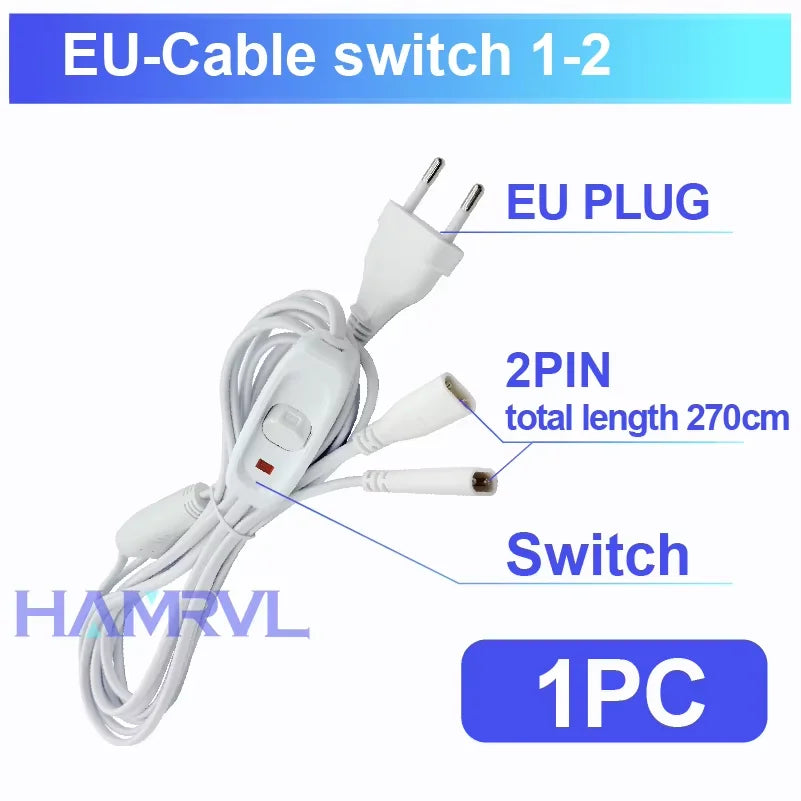 LED Hexagon Connector Cable DIY for Honeycomb Lamp AC110V-240V Barbershop Esports Workshop Garage 4S Car surface Lighting