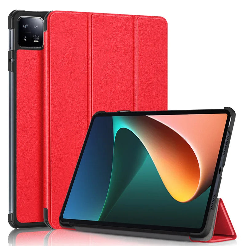 For xiaomi pad 6 case 2023 Folding PU Leather Smart Cover For Xiaomi Mi Pad 6 Tablet For Xiaomi Pad 6 Pro 11inch With Auto Wake