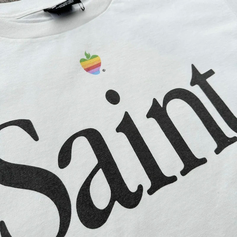Pay Money To My Pain Saint T-Shirt Men Women Best Quality Oversized 100% Cotton Tee Tops Vintage Washed Black Graphics T Shirt