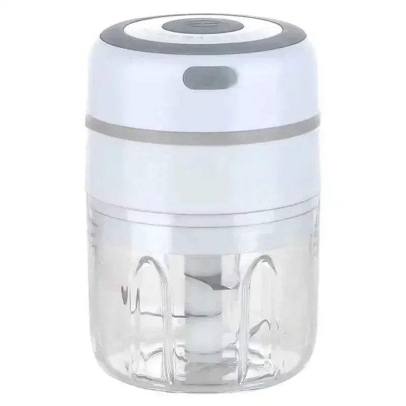 Electric Garlic Chopper, Mini Portable Veggie Chopper, Garlic Grinder Masher Onion Chopper, for Ginger, Chili, Fruit, Meat, etc