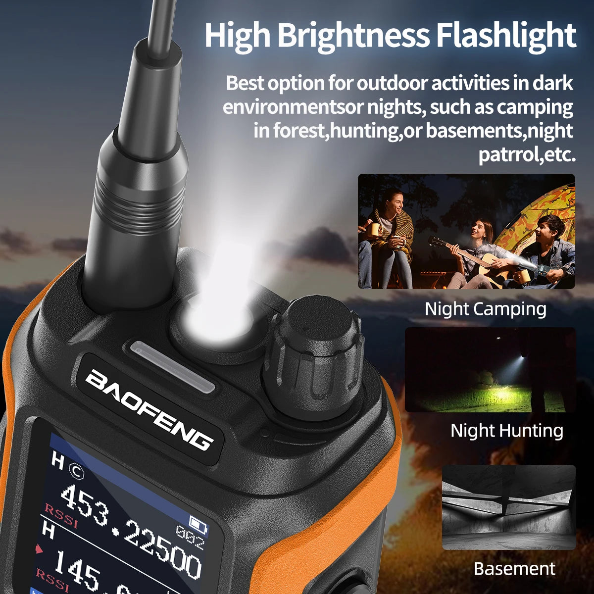 Baofeng UV-21 Pro V2 Wireless Copy Frequency Mutli Band Powerful Waterproof Long Range UV-5R Long Range Type-C Two Way Ham Radio