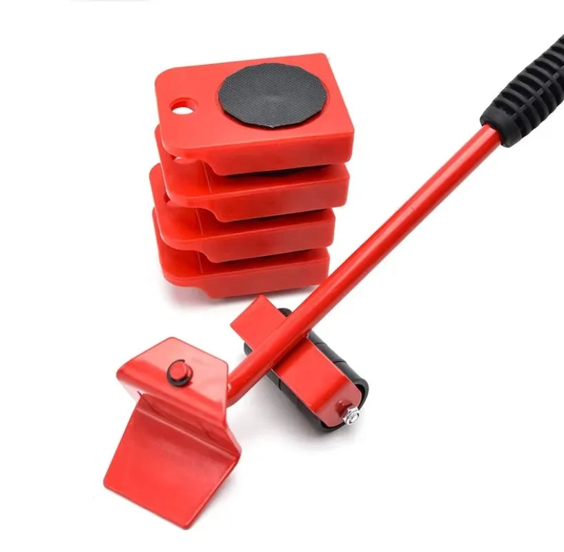 Furniture Moving Transport Roller Set Wheel Bar Mover Moving Heavy  Stuffs Device Removal Lifting Moving Tool Set Hand Tools