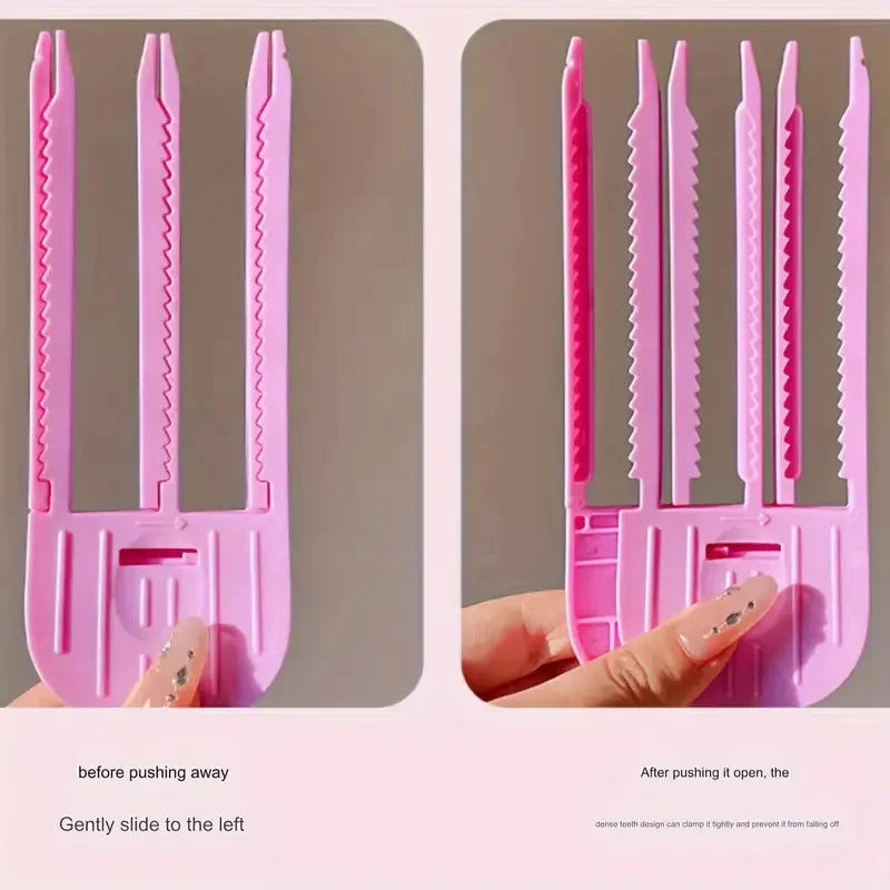 2pcs Fluffy Hairpin Curling Bangs Clips Hair Roots Volumizing Hair Clips Set Women Curling Fixed Clip Fashion Volume Hair Roller