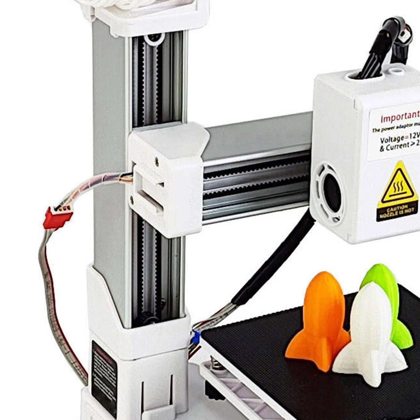 High Accuracy 3D Printer Frequency Division Multiplexing 3D Printer Fast Heating Compact 3D Printing Machine for Education