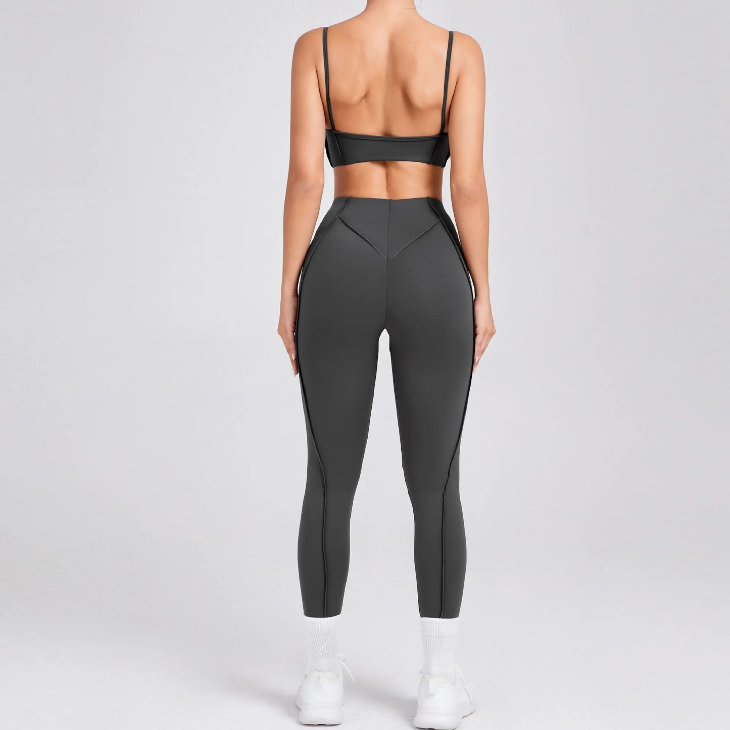 New Yoga Set Women Tracksuit Workout Legging Athletic Suit Gym Push Up Legging Fitness Bra Sports Wear Active Wear