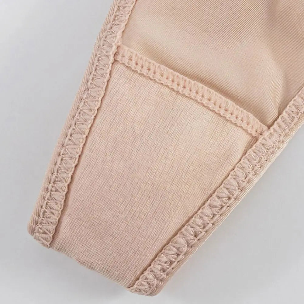 Low-waist Seamless Panties Breathable Thin Belt Solid Color Rhinestone Briefs Underwear Sports Panties Women Thong Girl