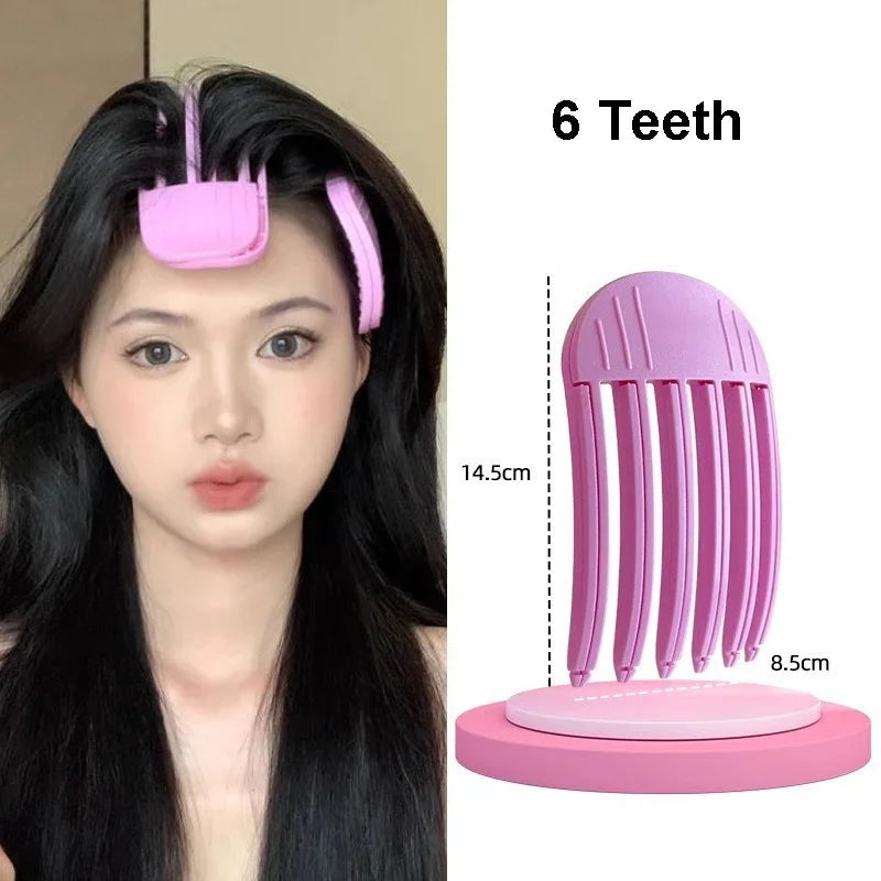 2pcs Fluffy Hairpin Curling Bangs Clips Hair Roots Volumizing Hair Clips Set Women Curling Fixed Clip Fashion Volume Hair Roller