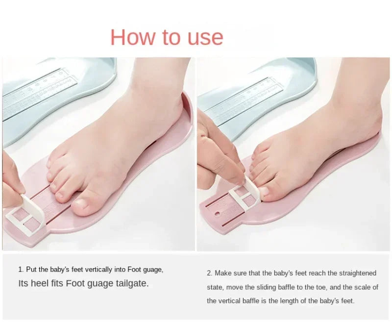 Baby Foot Ruler Kids Foot Length Measuring Device Children Shoes Calculator For Toddler Infant Shoes Fittings Gauge Tools