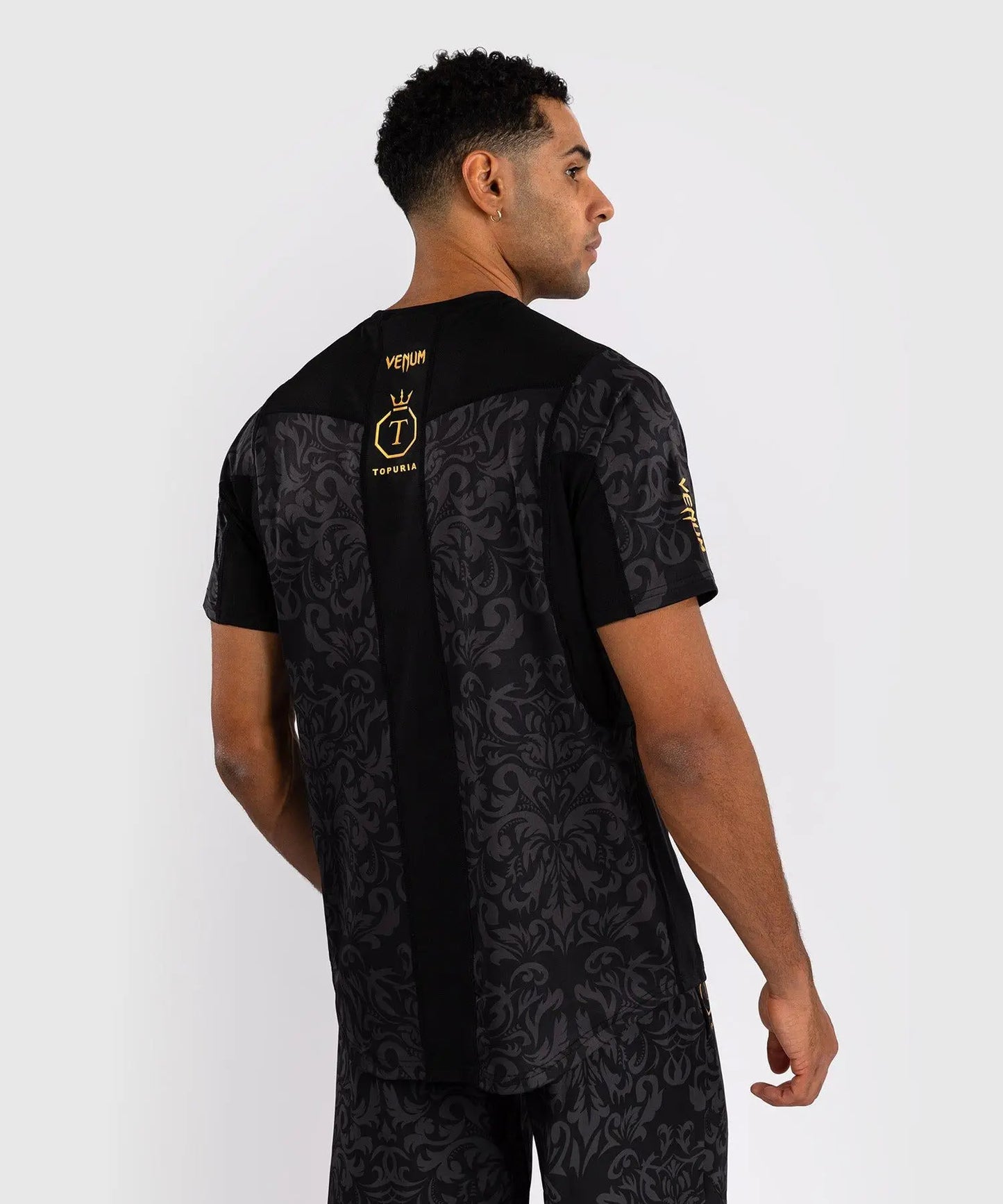 New UFC large-sized combat sports T-shirt for men quick-drying and breathable training top fan short-sleeved T-shirt
