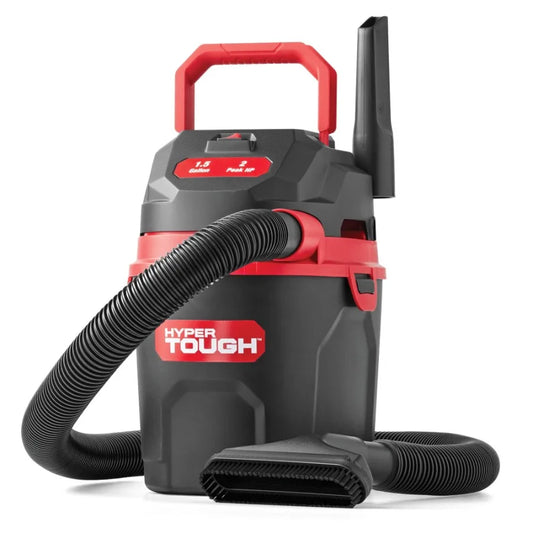 1.5 Gallon 2 Peak HP Poly Wet Dry Vacuum VH105 3502 New