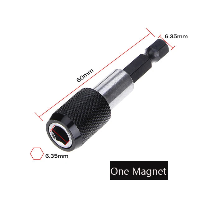 1pcs Hex Shank Screw Depth Magnetic Screwdriver Bit Holder 1/4 Inch Hex Driver with Drill Bits Bar Extension Scewdriver Bit