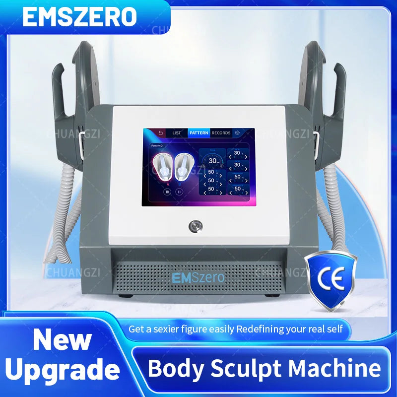 EMS Body Sculpt Machine RF Sculpting Weight Loss Burning Fat Slimming Muscle Stimulation Equipment 6500W HI-EMT MYOslim EMSzero