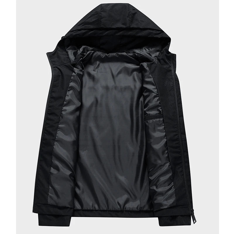 Customized New Fashion Men's Zipper Jacket and Coat Jacket and Outdoor Loading Casual Clothing Street Clothing