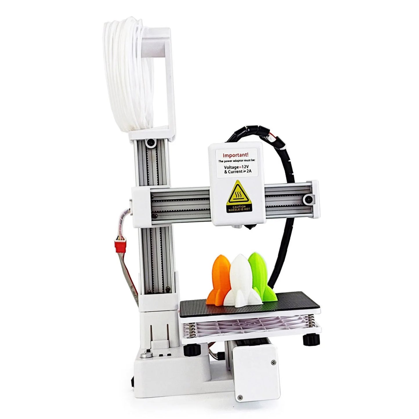 High Accuracy 3D Printer Frequency Division Multiplexing 3D Printer Fast Heating Compact 3D Printing Machine for Education