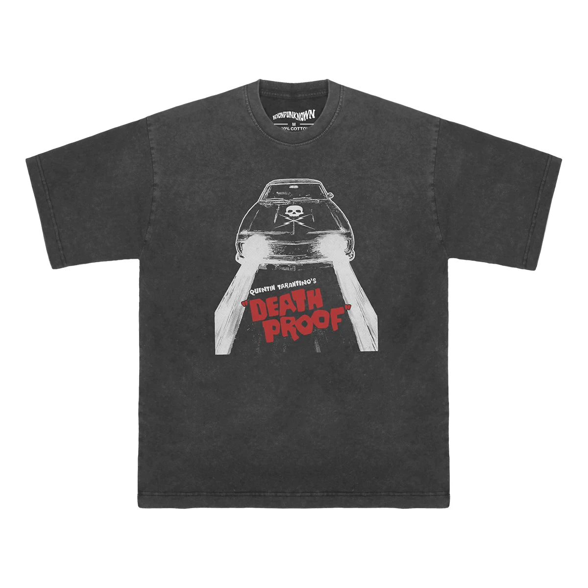 Death Proof T-Shirt Movie Grindhouse Planet Terror From Dusk Till Dawn Quentin Men Summer Washed Long Sleeves Cotton Tee Shirt