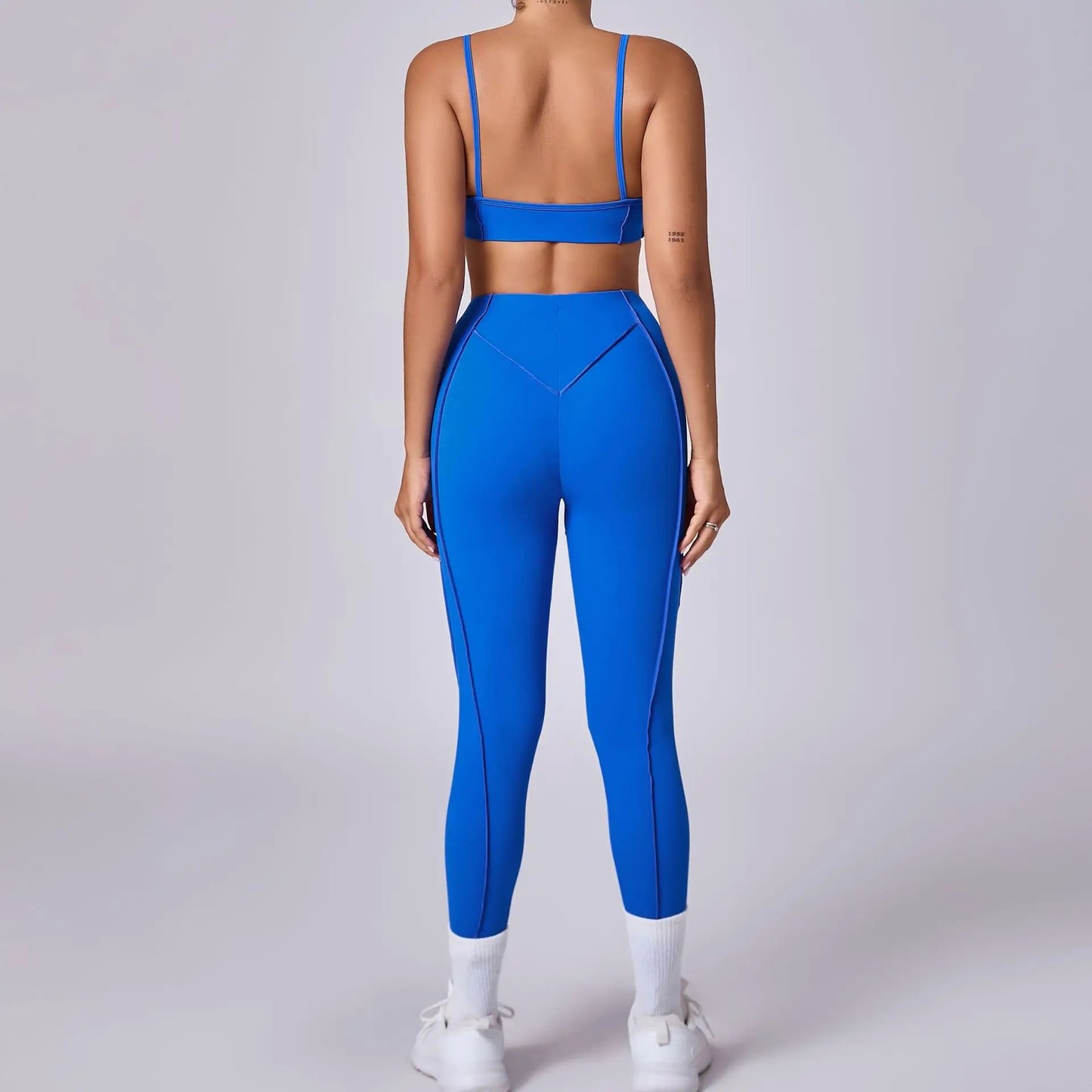 New Yoga Set Women Tracksuit Workout Legging Athletic Suit Gym Push Up Legging Fitness Bra Sports Wear Active Wear