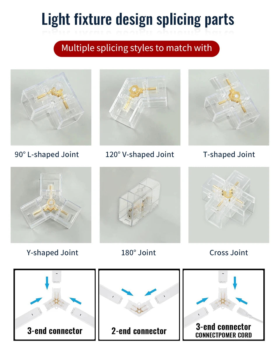 Honeycomb Led Lights Garage Light Ceiling Lighting AC85-265V Garage LED Tube Lights Hexagon For Auto Car Body Repair Workshop
