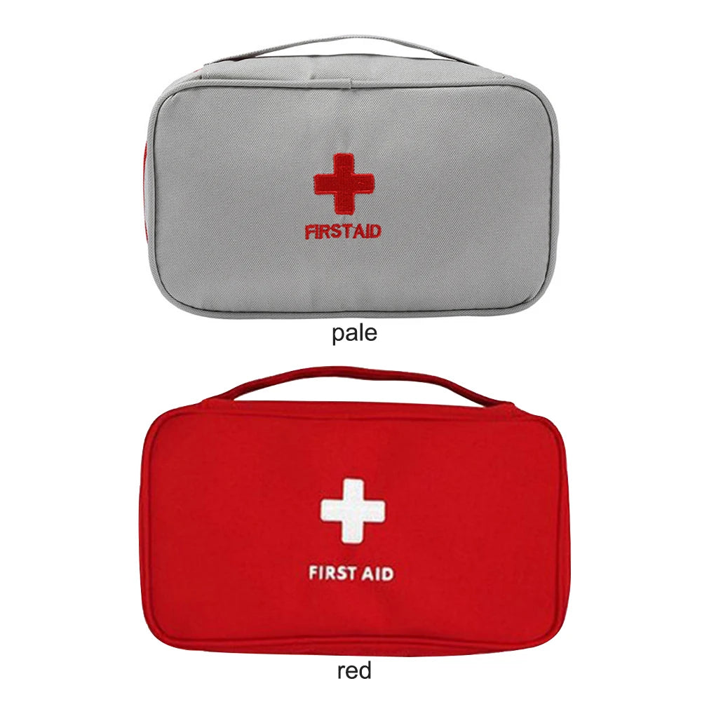 Home Medicine Bag Portable Travel First Aid Kit Medical Emergency Kit Organizer Outdoor Medicine Pill Storage Carrying Case Bag