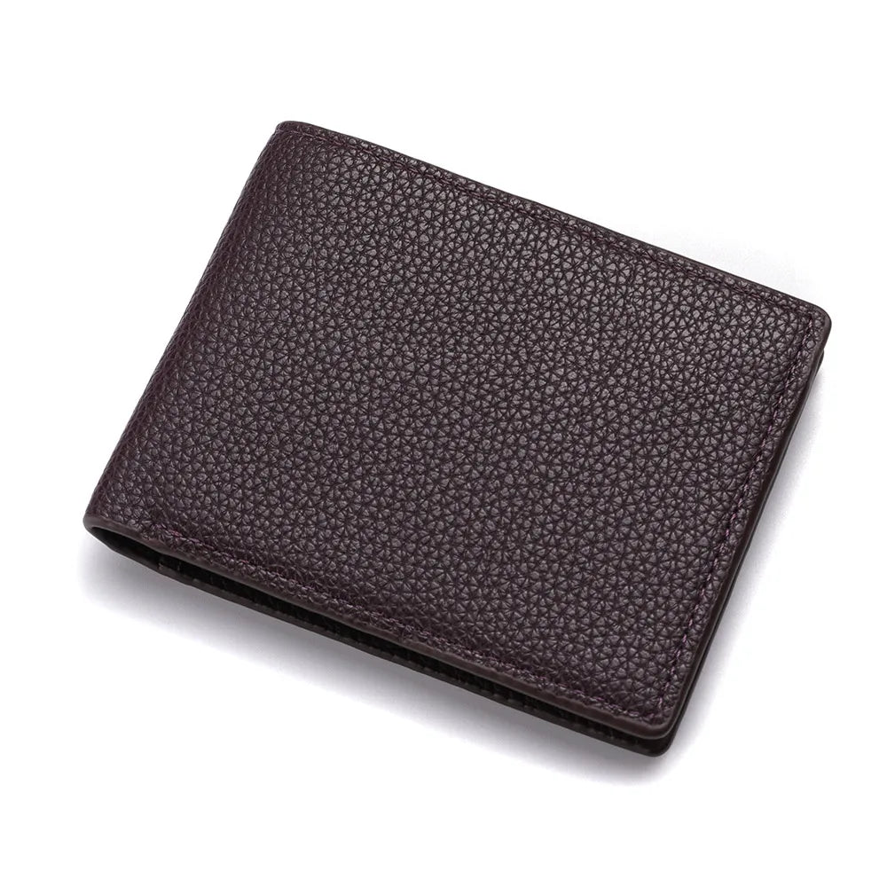 2025 New Wallet for Men, Short Men's Wallet, Dollar Wallet, Zipper Coin Pocket, Ultra-thin Men's Wallet