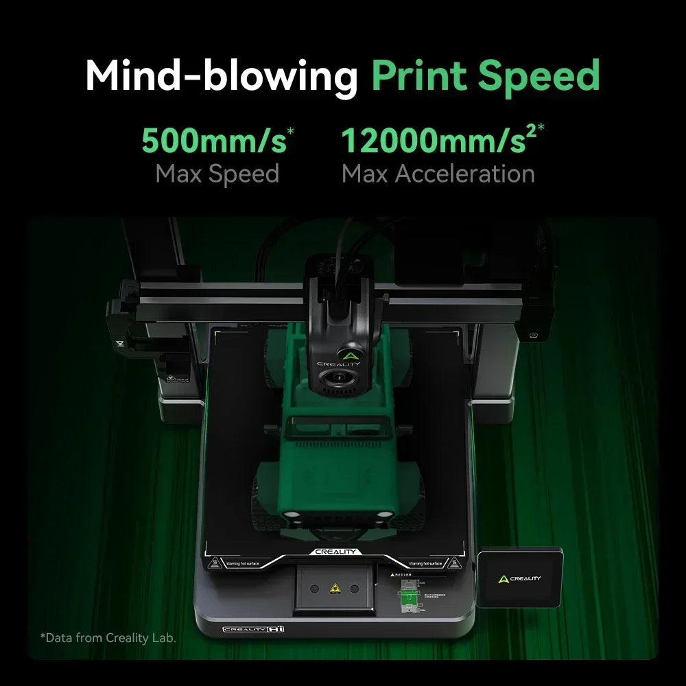 Creality Hi 3D Printer Core XZ Motion 500mm/S Speed Metal Build Printer Auto Leveling Direct Drive Extruder Multi-color printing