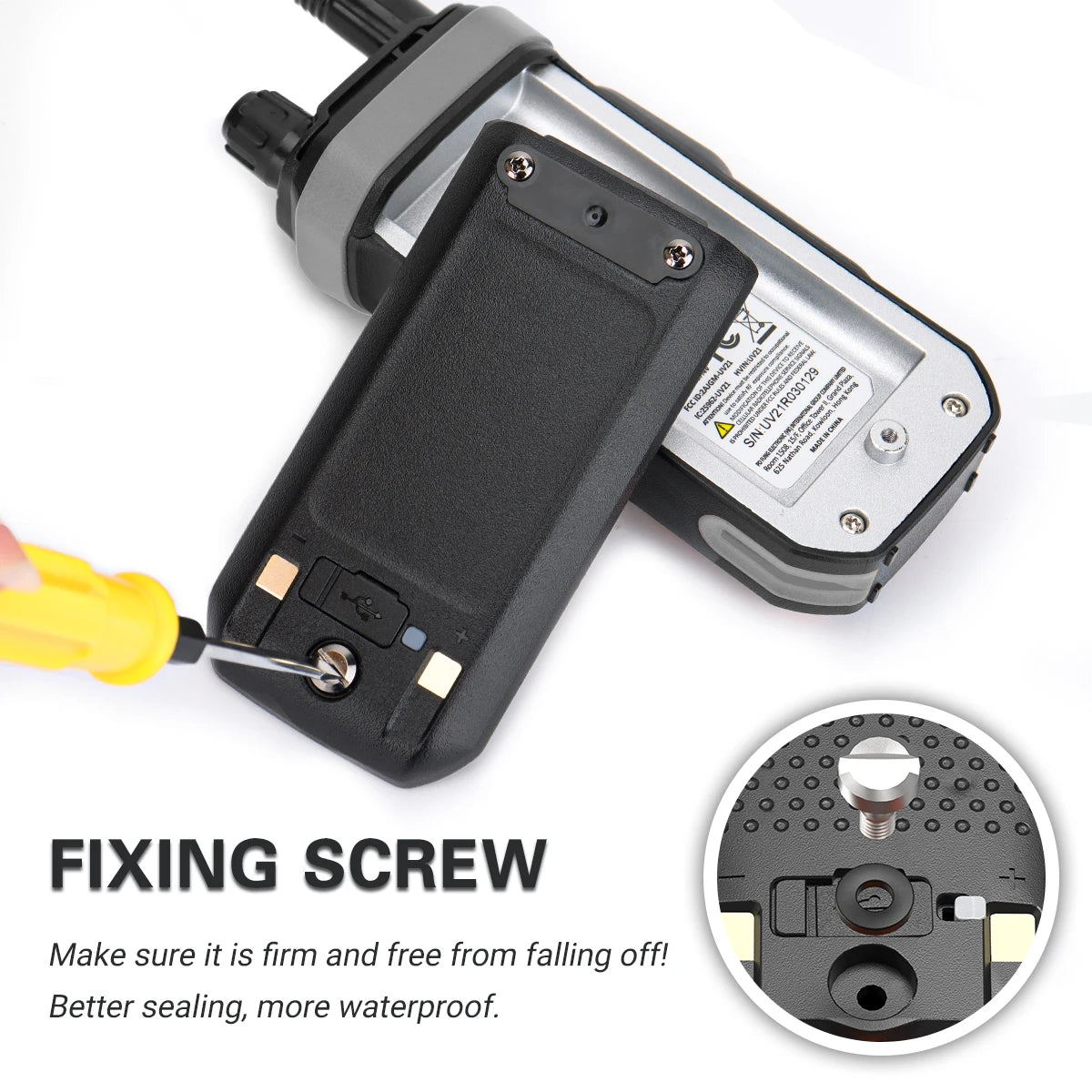 Baofeng UV-21 Pro V2 Wireless Copy Frequency Mutli Band Powerful Waterproof Long Range UV-5R Long Range Type-C Two Way Ham Radio