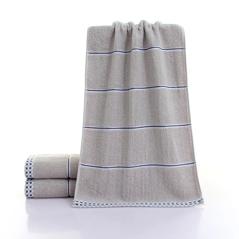 Thickened Cotton Towel With Strong Water Absorption Universal Towel For Adults And Children Solid ColorSkin Friendly Towel