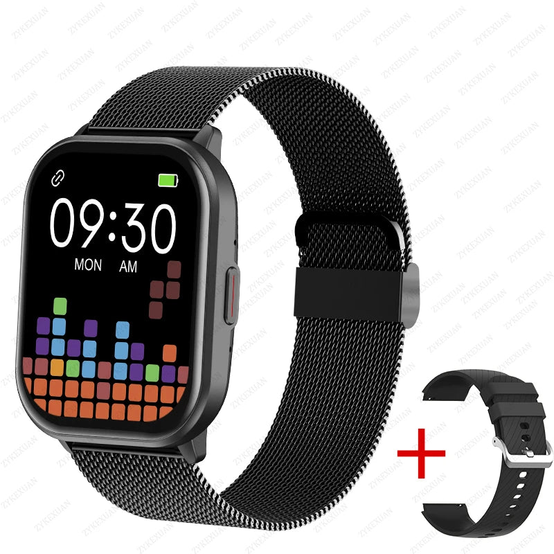 2024 New For Xiaomi Huawei Samsung Smart Watch Men Women Heart Rate Blood Pressure Fitness Tracker Bluetooth Call Smartwatch Man