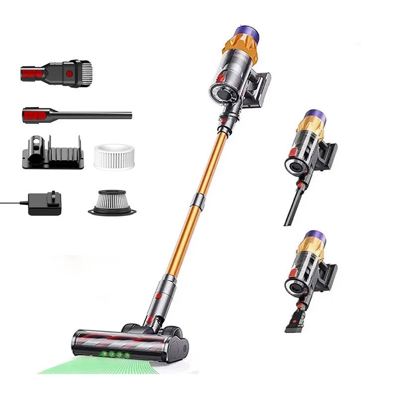 MPQU V18 550W 50kPa Wireless Handheld vacuum cleaner LED touch screen Removable battery 50mins runtime Cordless Cleaning machine