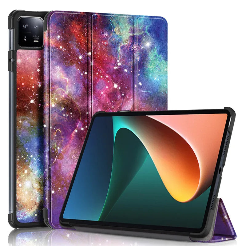 For xiaomi pad 6 case 2023 Folding PU Leather Smart Cover For Xiaomi Mi Pad 6 Tablet For Xiaomi Pad 6 Pro 11inch With Auto Wake