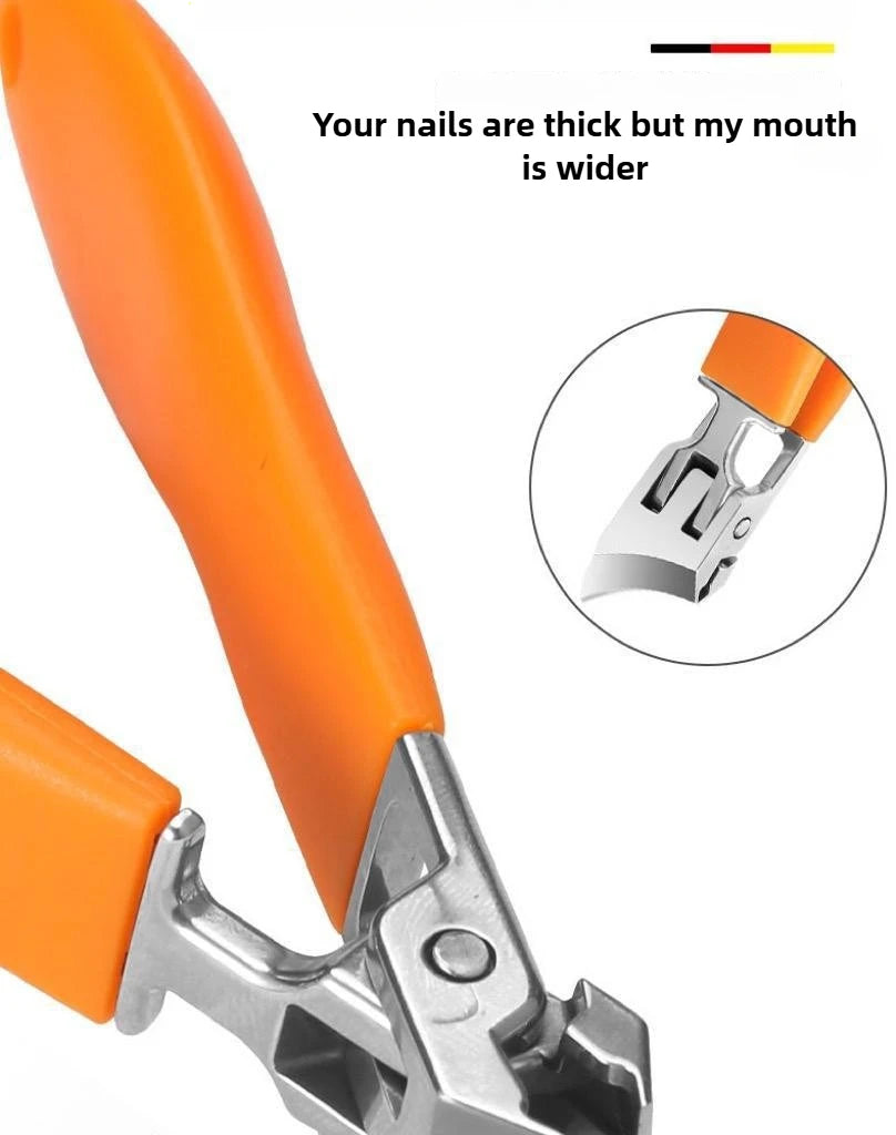 Special Anti-splash Nail Clippers Large Size ABS Toenail Cutter Diagonal Pliers Manicure Tools Household nails art tool