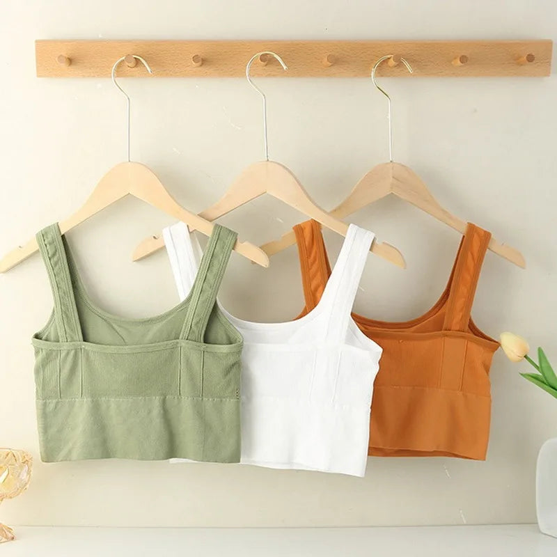 Breathable Sports Bra Anti-Sweat Fitness Top Women Seamless