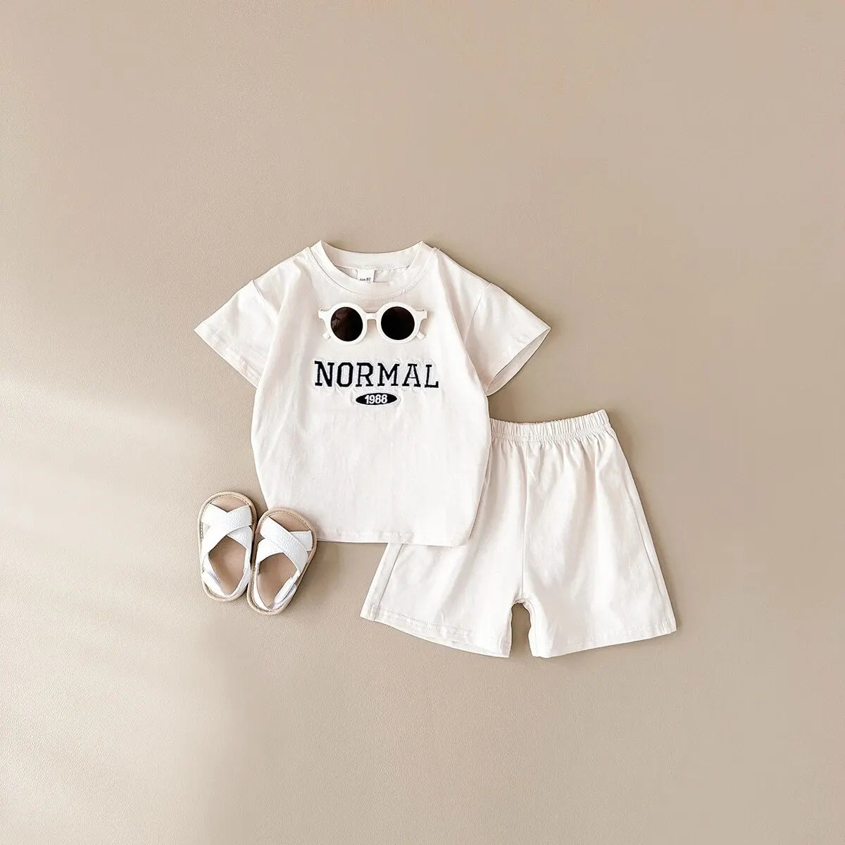 2024 2PCS Baby Clothes Infant Top Bottom Set Baby Boys Girls Casual Sports Baby Outfit Set Newborn Baby Clothes