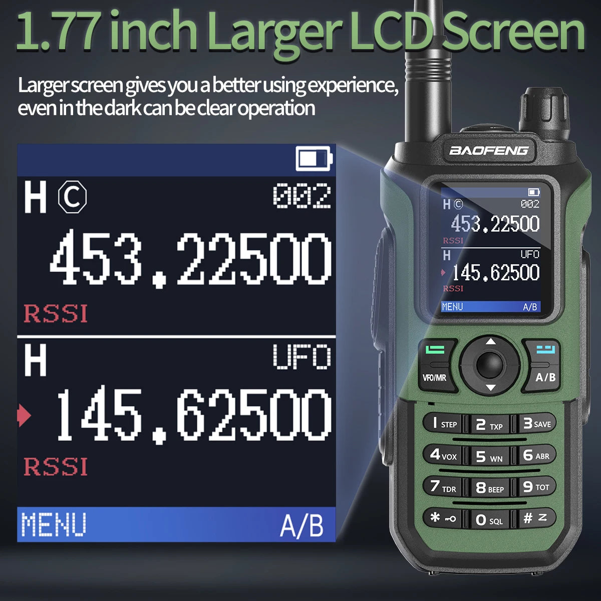 Baofeng UV-21 Pro V2 Wireless Copy Frequency Mutli Band Powerful Waterproof Long Range UV-5R Long Range Type-C Two Way Ham Radio