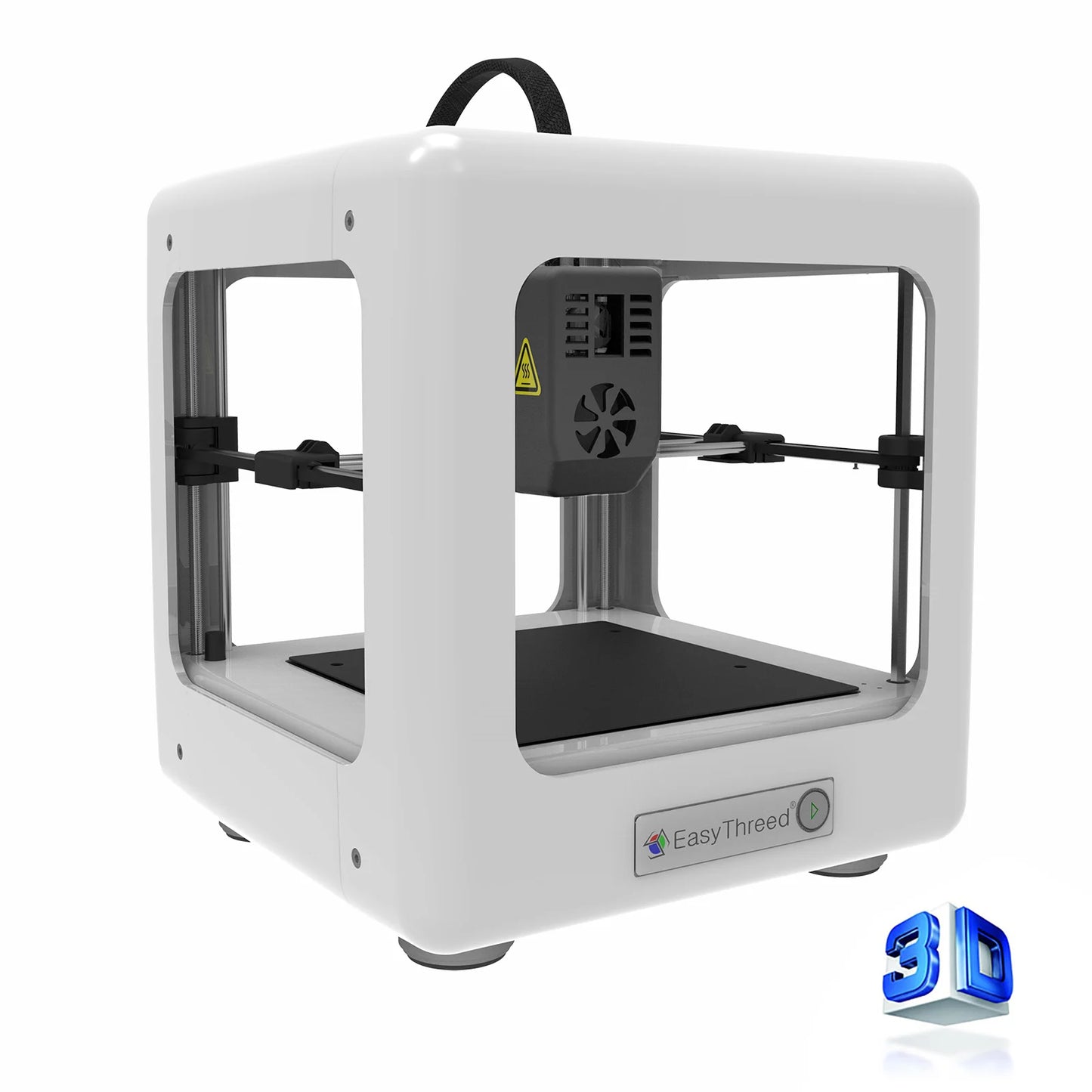 3D EasyThreed  Entry Level Desktop 3D Printer for Kids Students No Assembling Quiet Working Easy  High Accuracy