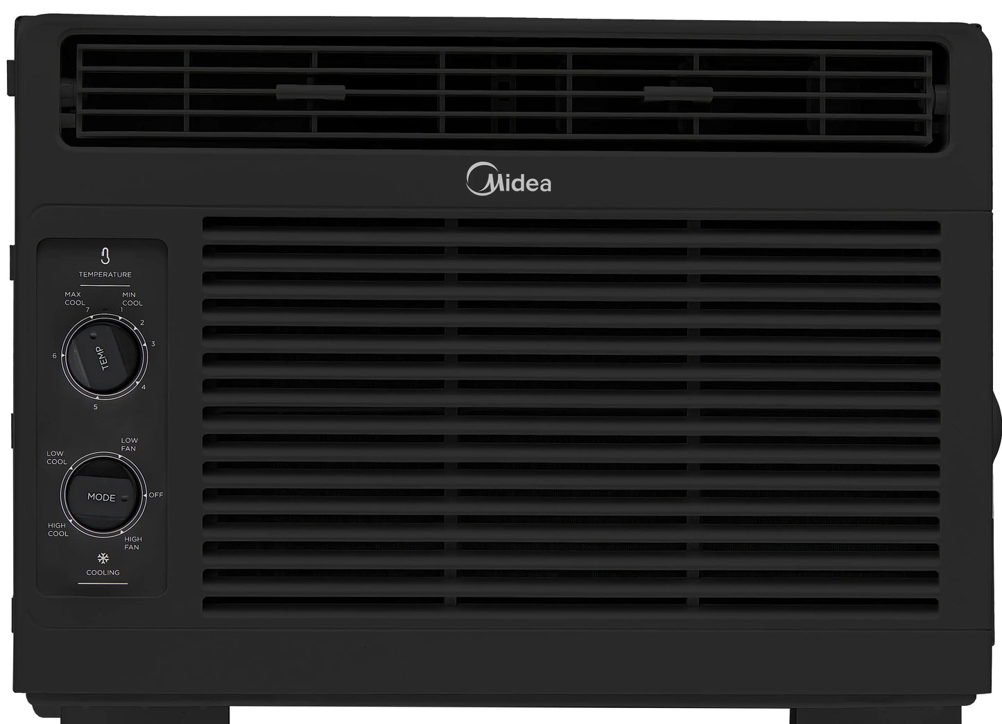 Midea 5,000 BTU 150 Sq ft Mechanical Window Air Conditioner, White, MAW05M1WWT, New