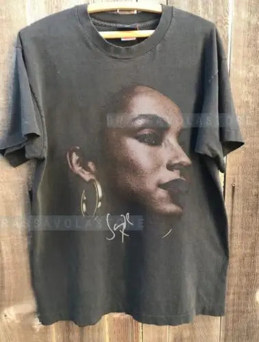 Sade Lovers Rock Album Charcoal Short Sleeve Unisex T-Shirt Summer New Men's Women's Cotton Short Sleeve Top