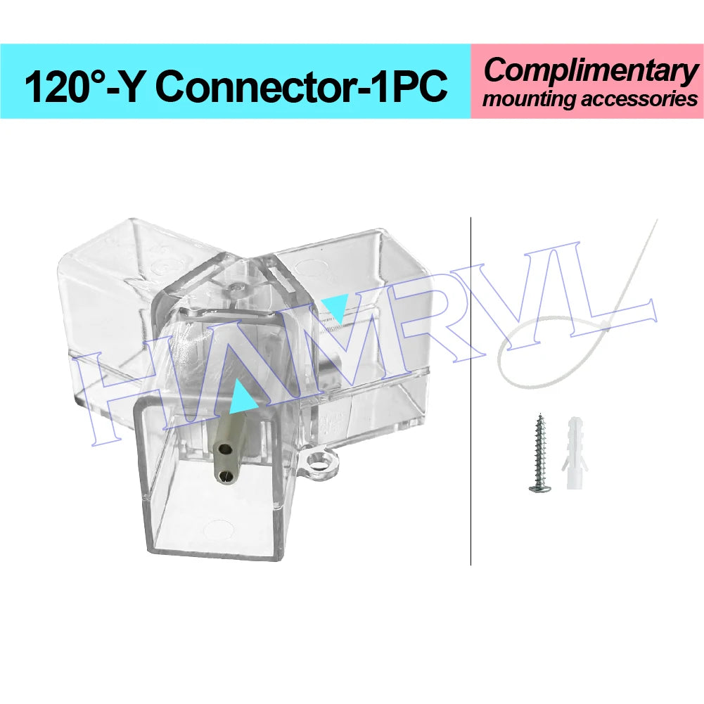 LED Hexagon Connector Cable DIY for Honeycomb Lamp AC110V-240V Barbershop Esports Workshop Garage 4S Car surface Lighting