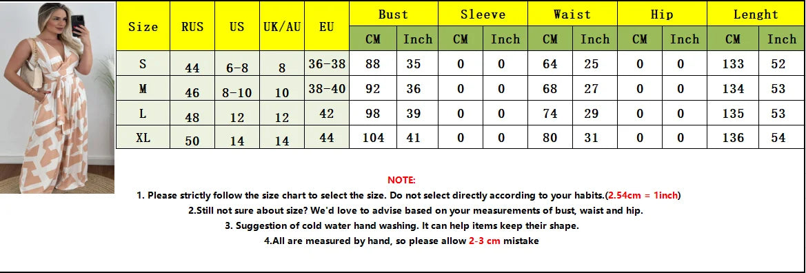 Autumn Women's Fashionable And Casual Jumpsuit Color Matching Deep V-waist Tied Sleeveless Mid Waist Straight Jumpsuit Women